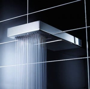 pommeau de douche design salle de bain