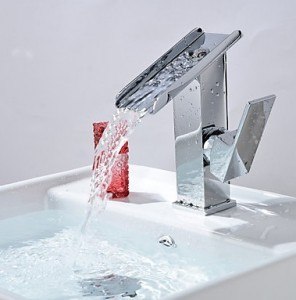 Mitigeur de salle de Bain Robinet pour Lavabo - design arc voûte