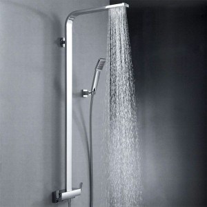 JOHO Colonne de Douche Inox Designe Douchette Douche Salle de Bain